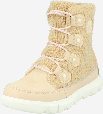 SOREL - Botas de neve 'JOAN' em castanho: frente