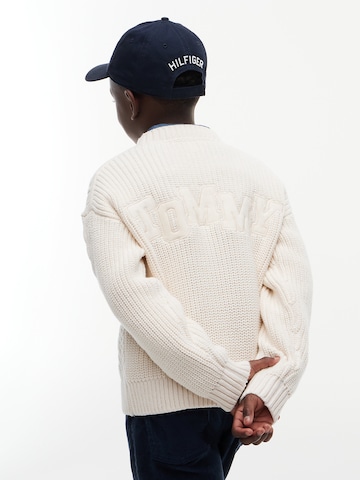 TOMMY HILFIGER Pullover in Beige