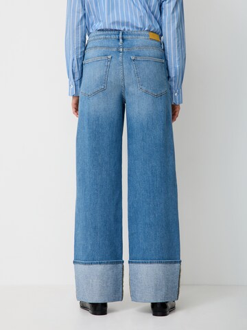 PADDOCKS Wide Leg Jeans 'Marlene' in Blau