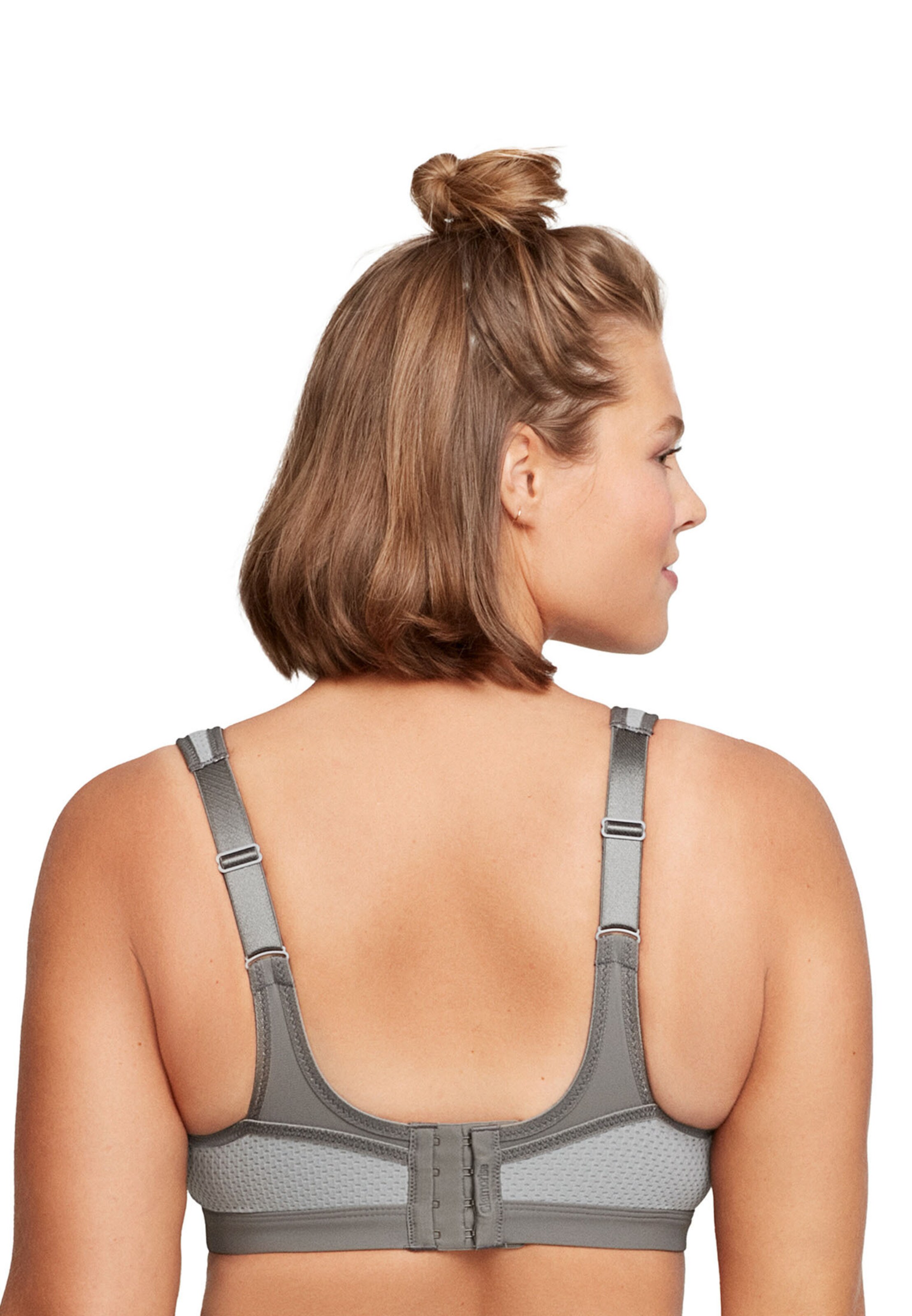 GLAMORISE Bralette Bra in Grey