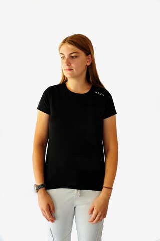 Joluvi Performance Shirt 'Runplex' in Black: front