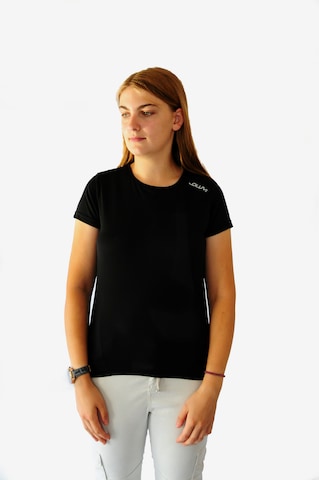 Joluvi Performance Shirt 'Runplex' in Black: front