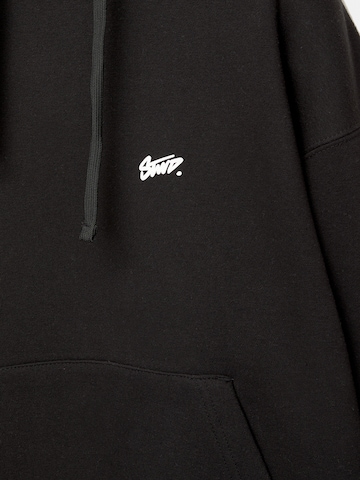 Sweat-shirt Pull&Bear en noir