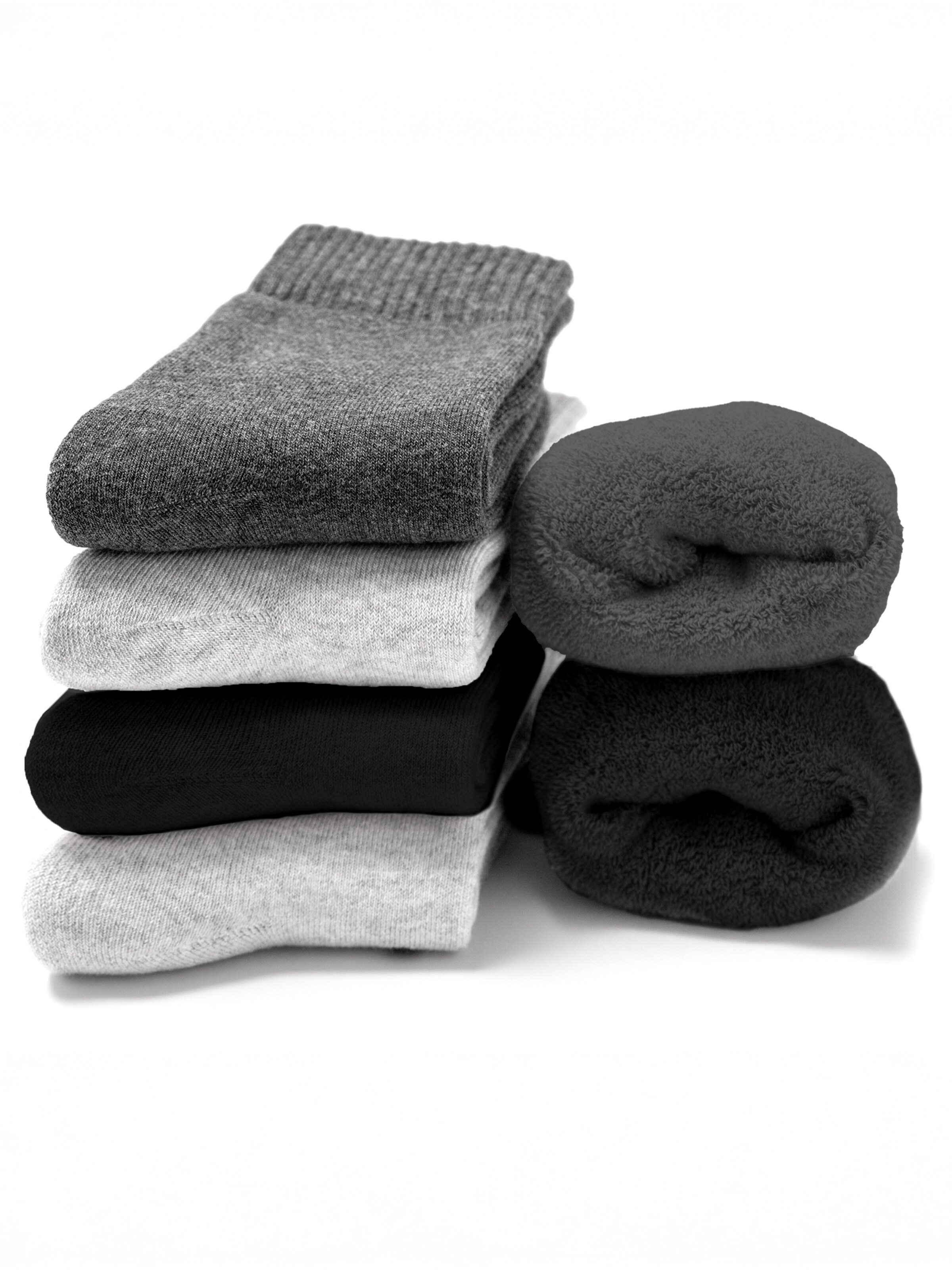 Calzino 'Smilla' di Occulto in grigio: frontale