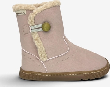 Pisamonas - Bota em rosa: frente