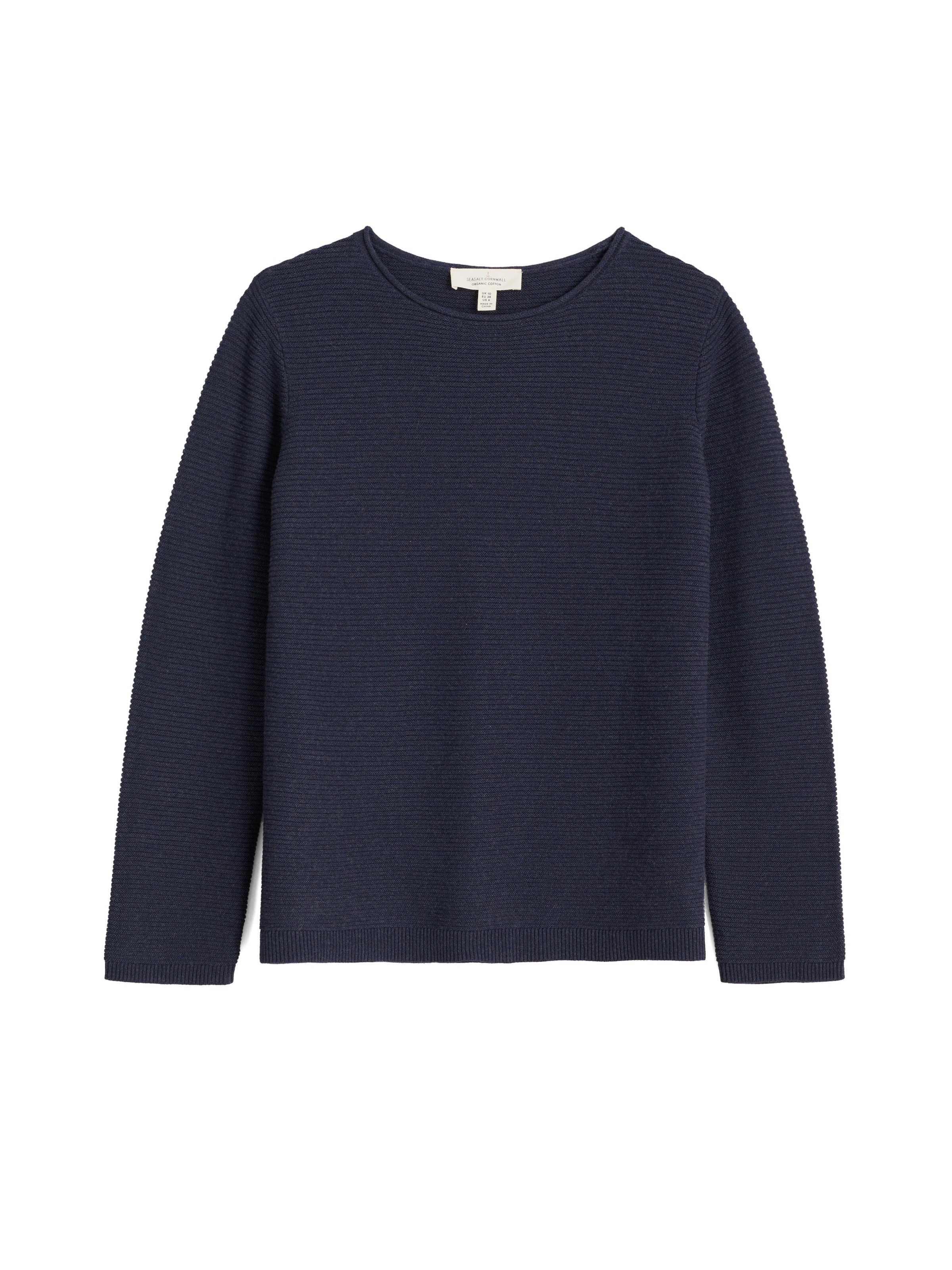 Pull-over 'Makers' Seasalt Cornwall en bleu : devant