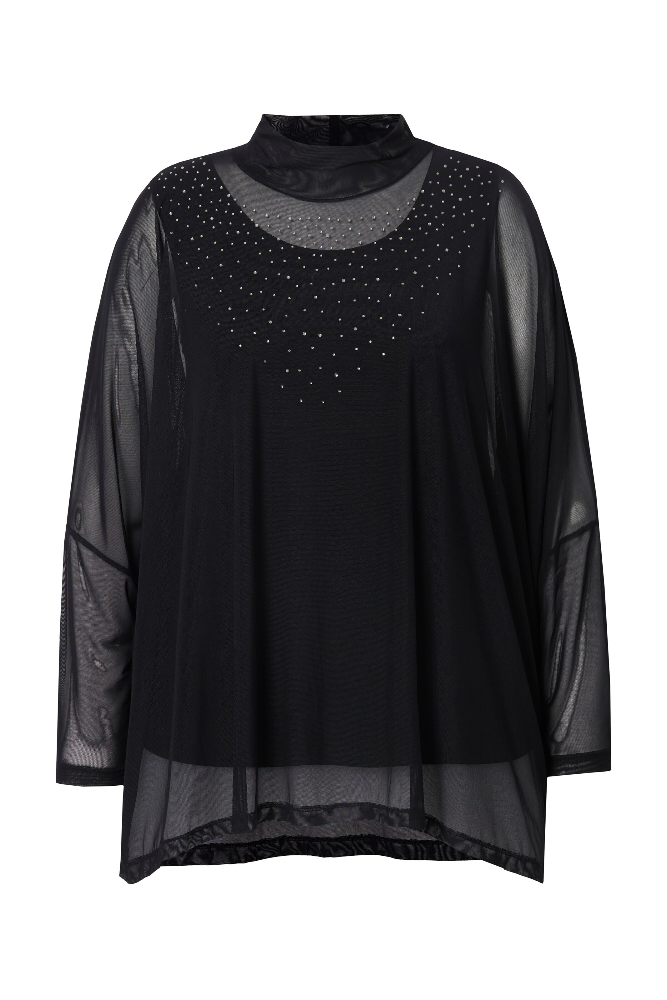 MIAMODA Shirt in Black: front