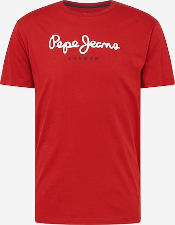 Maglietta 'Eggo' di Pepe Jeans in rosso: frontale