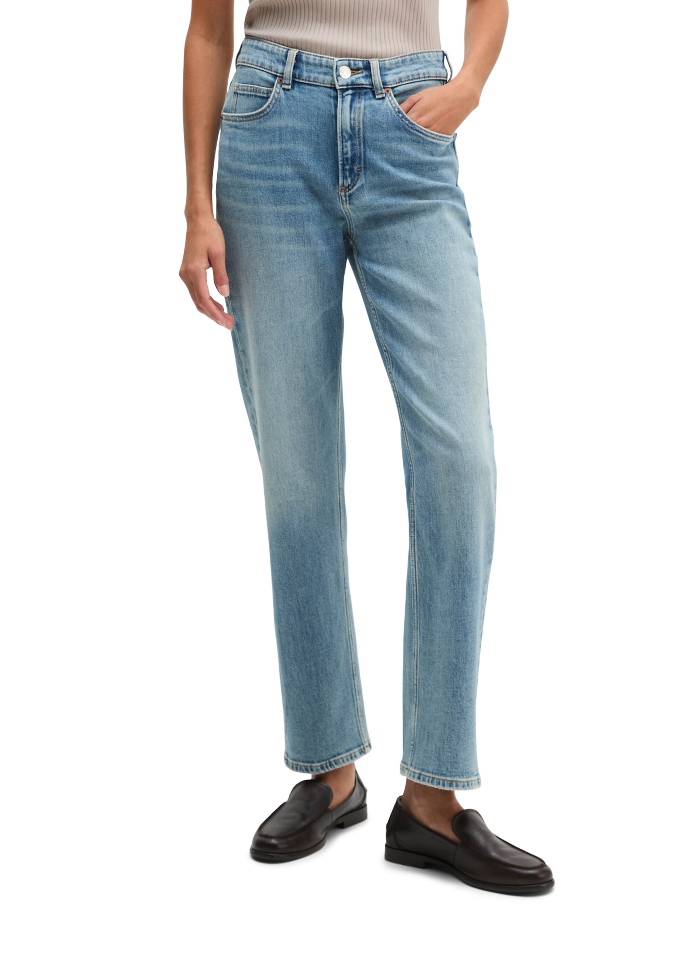 Marc O'Polo Regular Jeans 'Linde' in Blau: Vorderseite