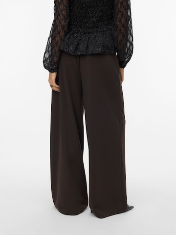 VERO MODA Wide Leg Bukser 'VMLiva' i brun