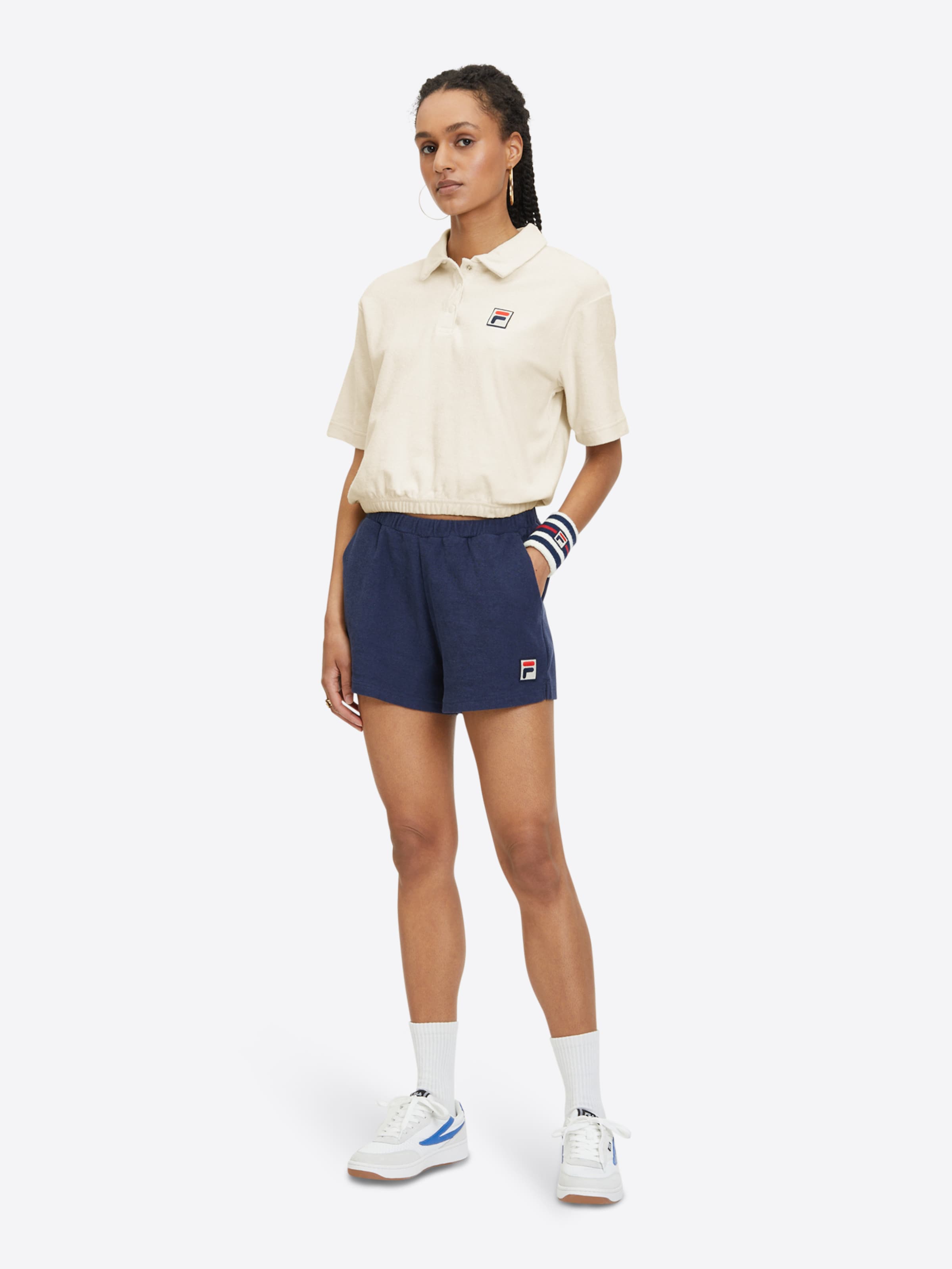 FILA Μπλουζάκι σε λευκό