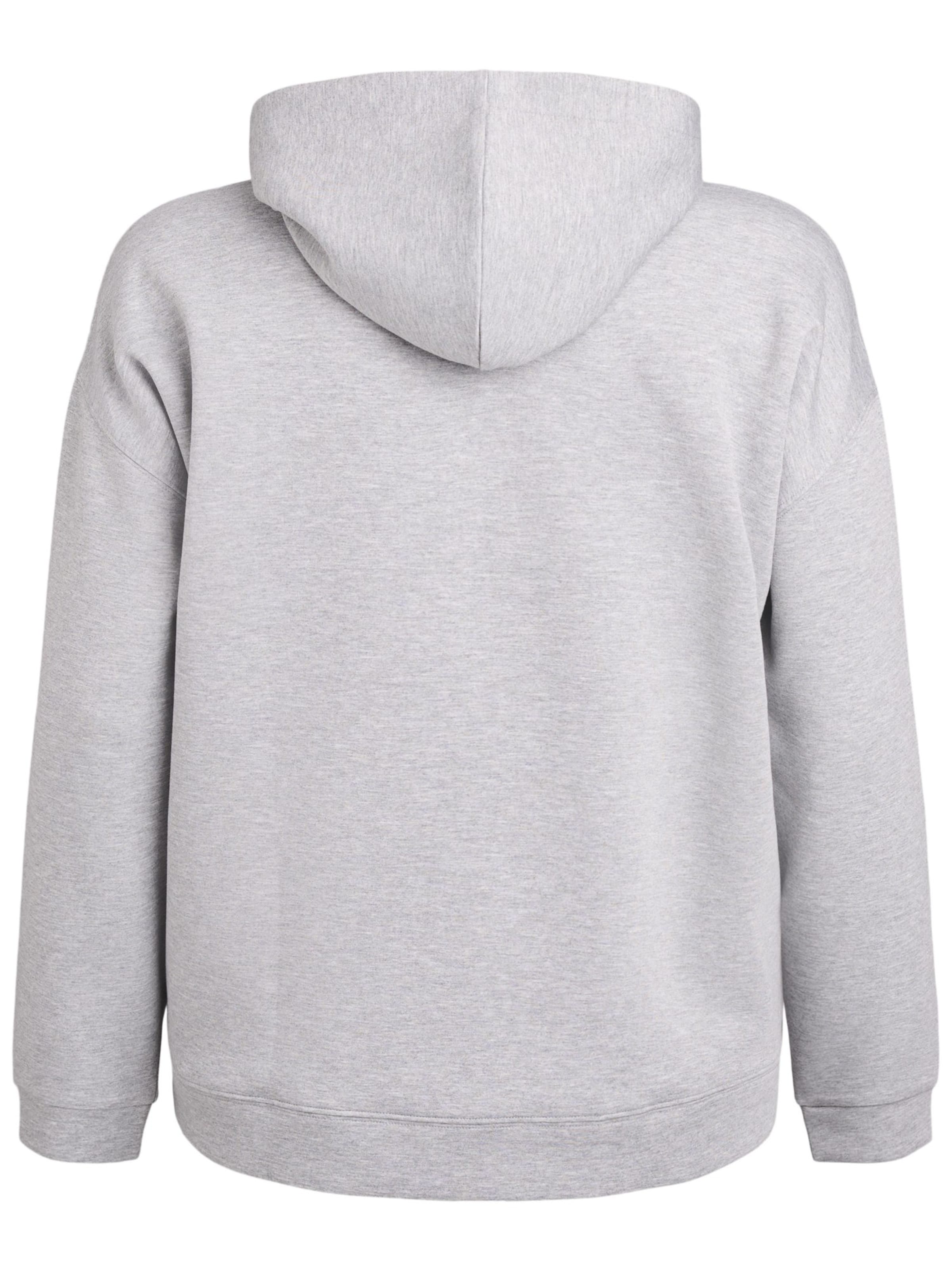 Giacca di felpa sportiva 'ATRIE' di Active by Zizzi in grigio