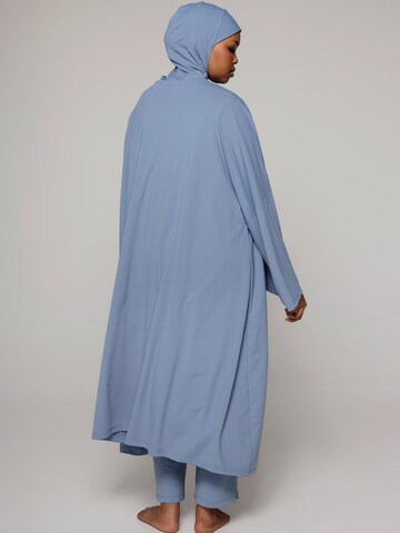 SIYA Swimwear T-Shirt Badeanzugkleid 'Cover-up' in Blau