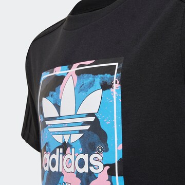 ADIDAS ORIGINALS Shirt 'Camo Graphic' in Black