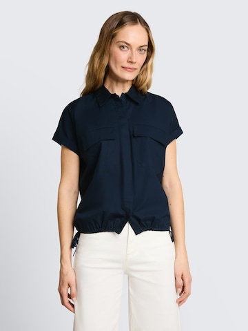 TOM TAILOR Bluse in Blau: Vorderseite