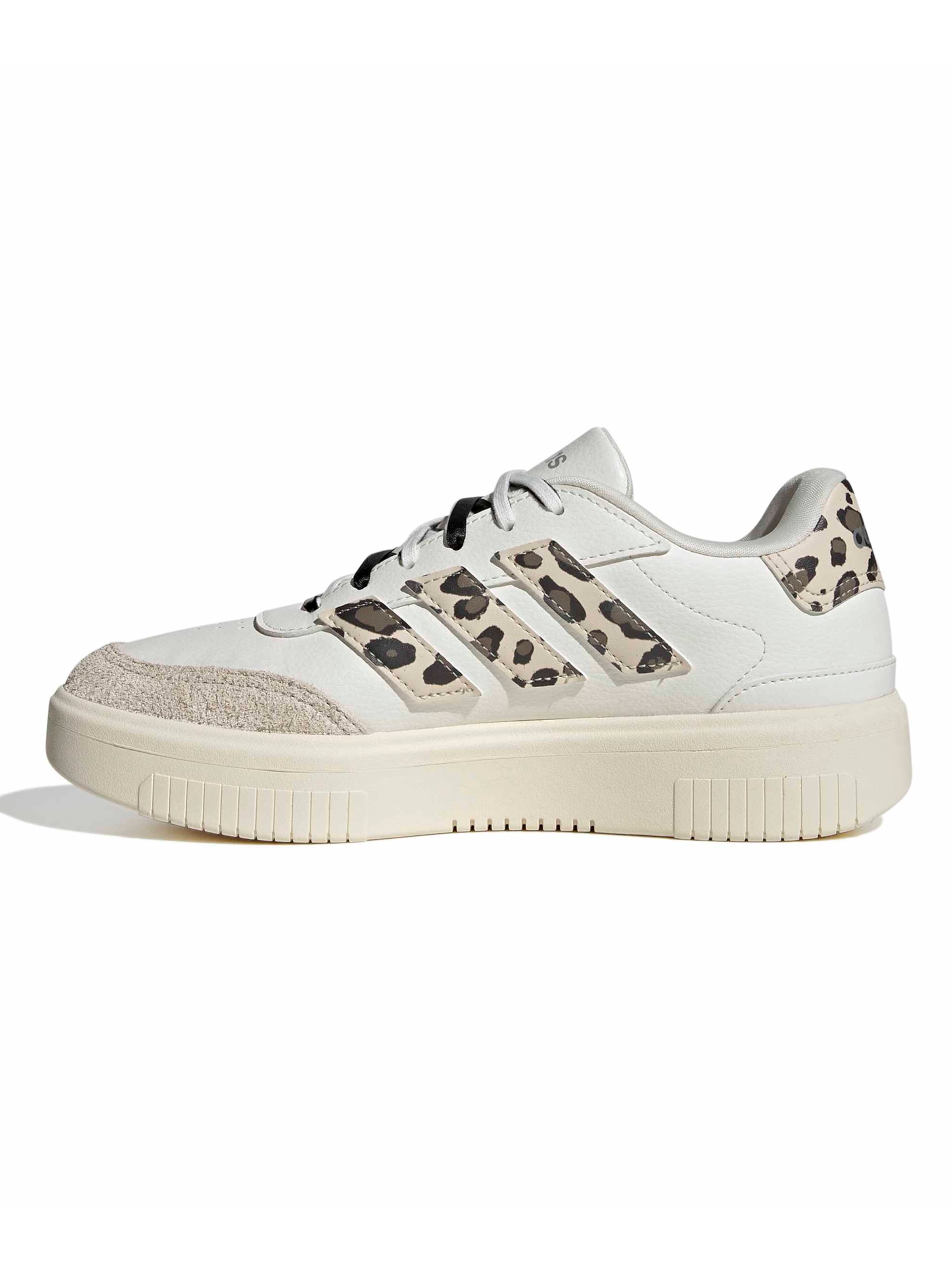 ADIDAS SPORTSWEARNiske tenisice 'COURTBLOCK BOLD' - bijela boja