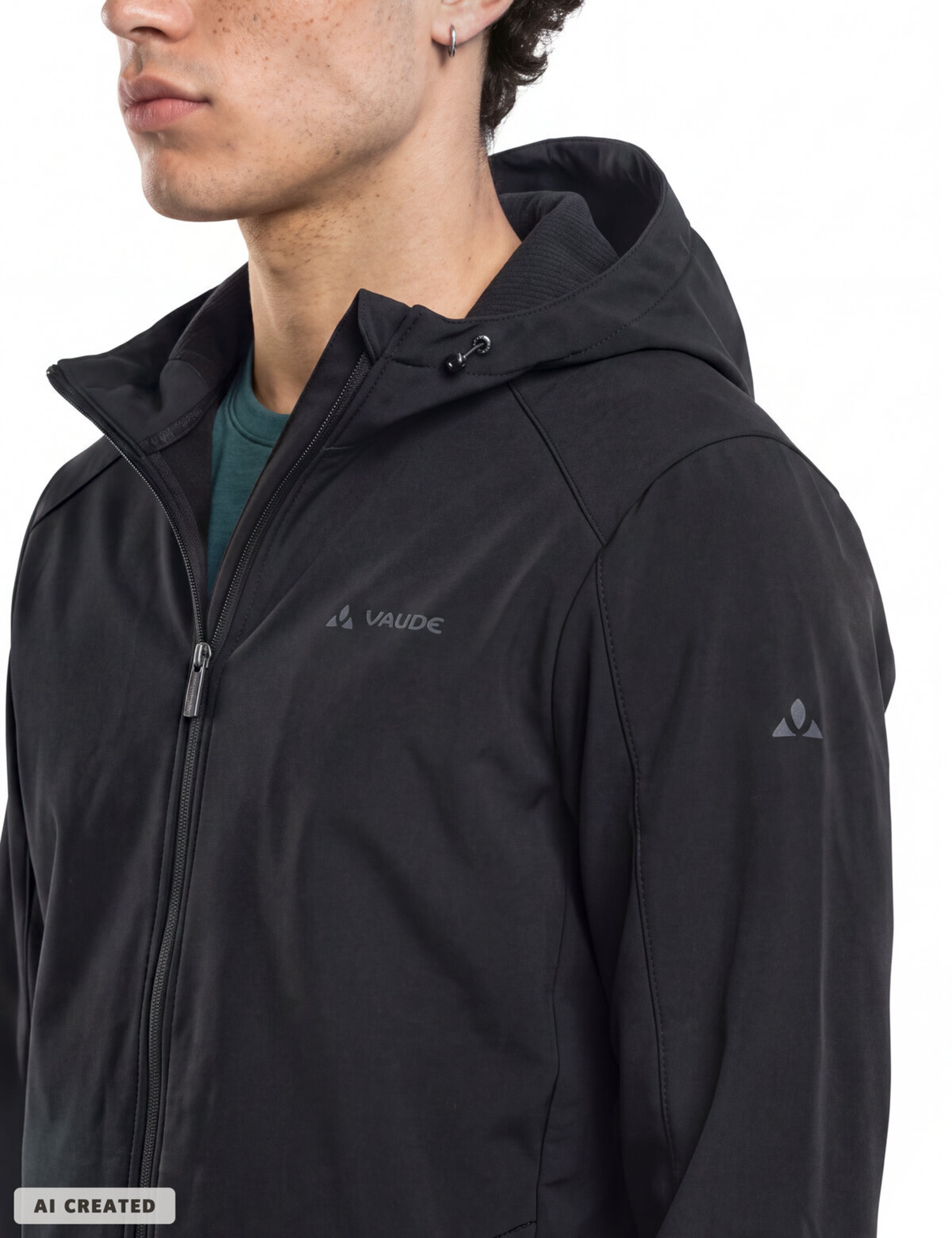 VAUDE Between-season jacket in Black