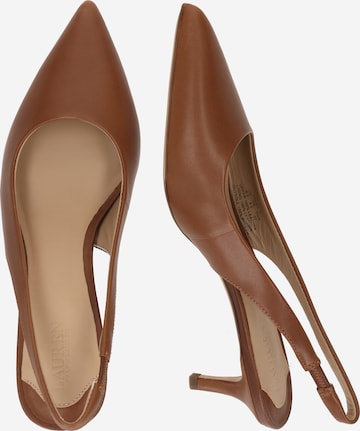 Lauren Ralph Lauren Slingpumps 'LOLAH' in Bruin