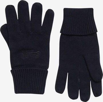 Superdry Handschuhe in Blau: predná strana