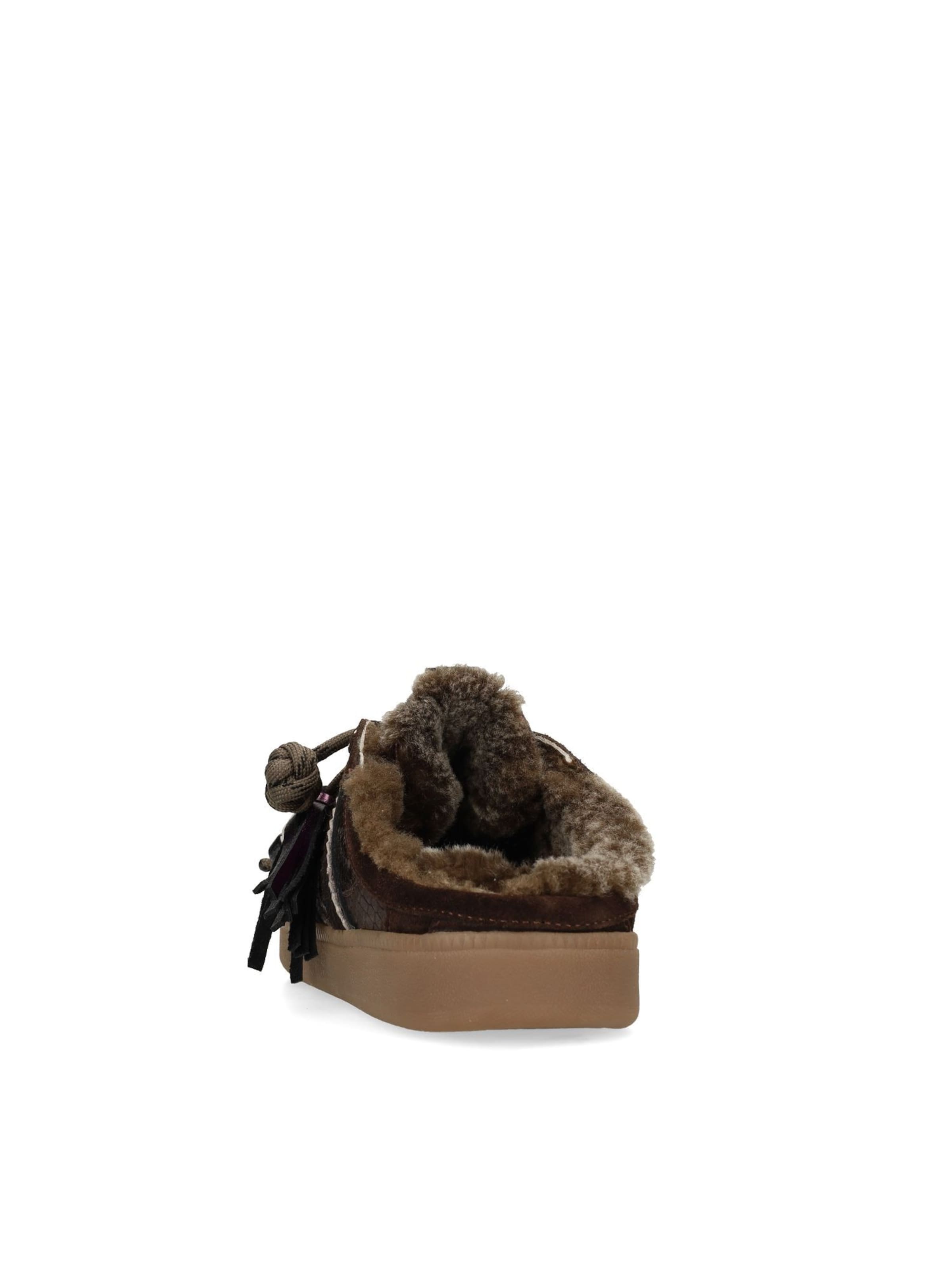 MANFIELD Sneaker in Braun