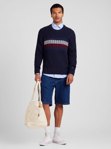 TOMMY HILFIGER Trui in Blauw