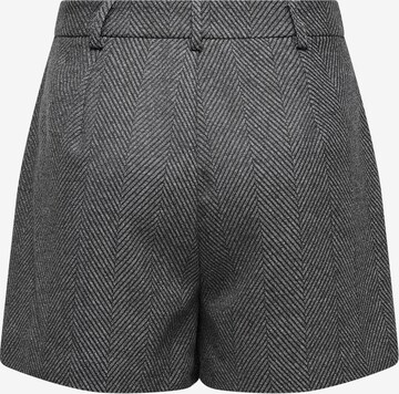 ONLY Loose fit Pleat-front trousers 'SHAY' in Grey