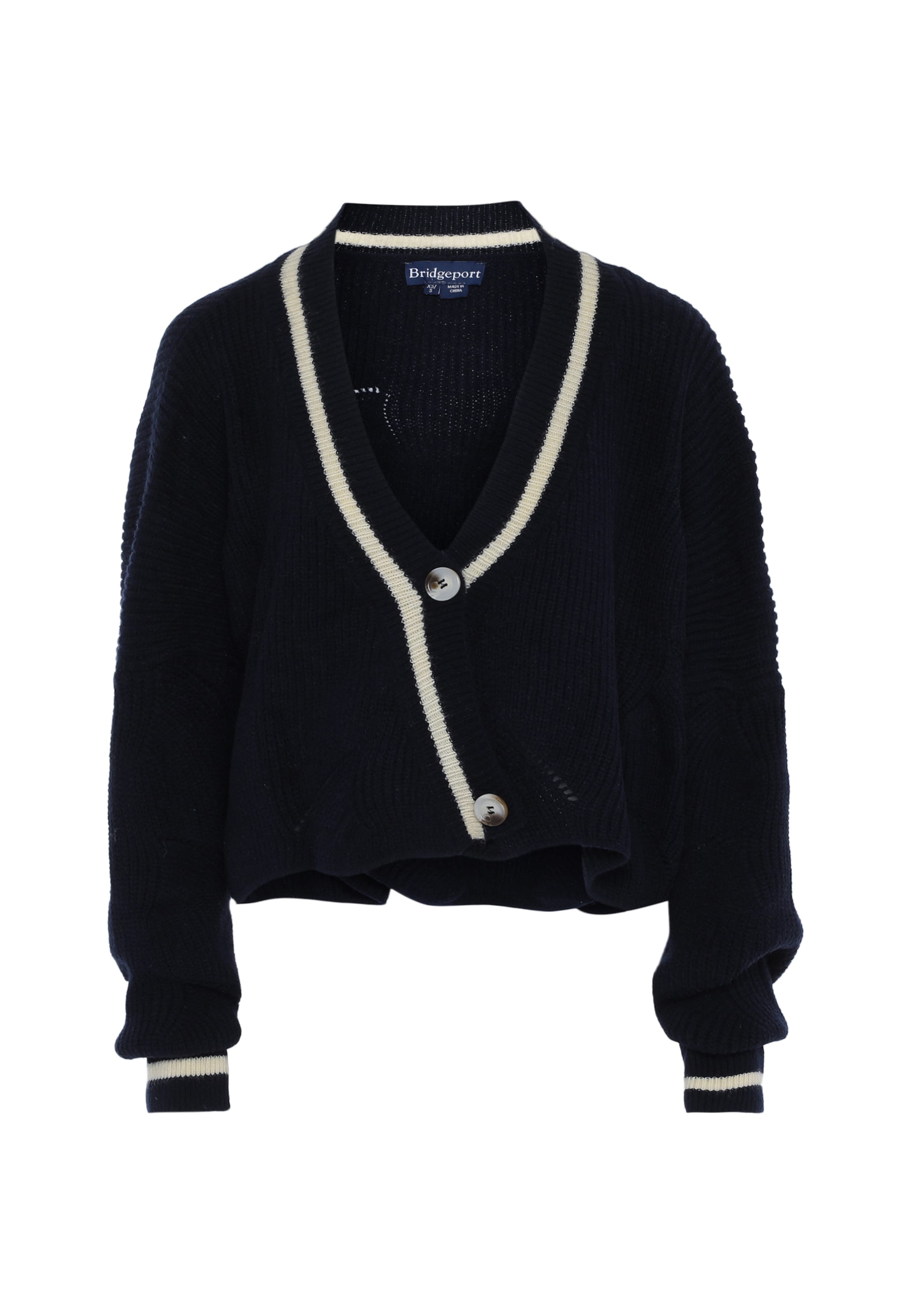 bridgeport - Casaco de malha em azul: frente