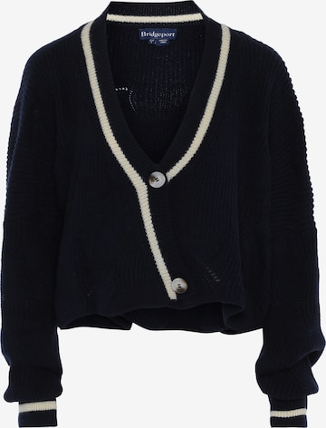 bridgeport Pletena jopa | modra barva: sprednja stran