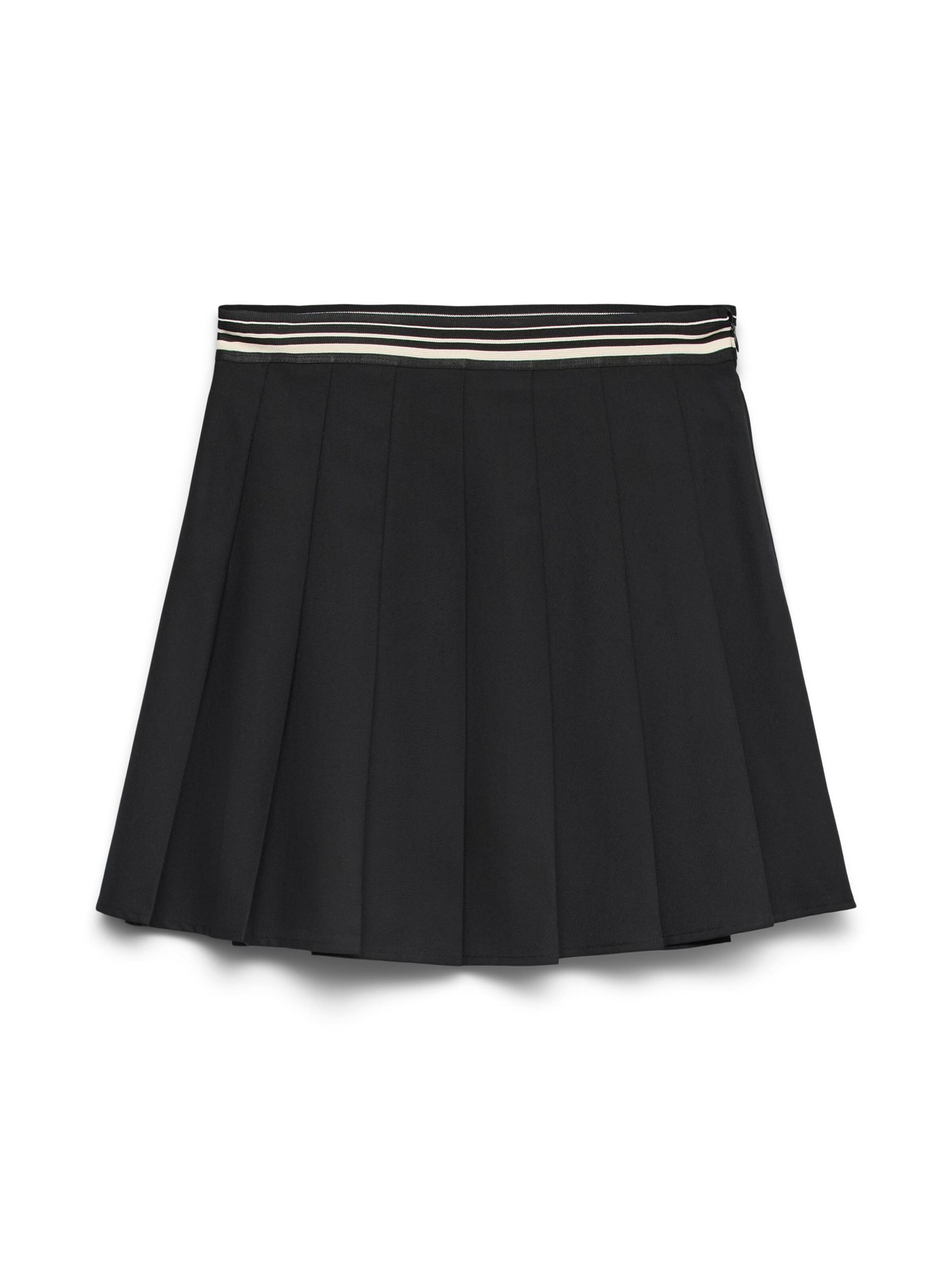 VERO MODA Rok 'VMELISA' in de kleur Zwart / Wit, Productweergave