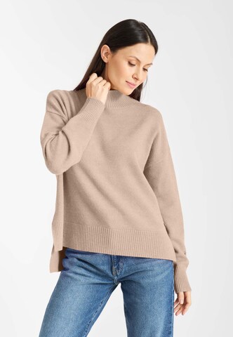 Frieda & Freddies NY Pullover in Beige: Vorderseite