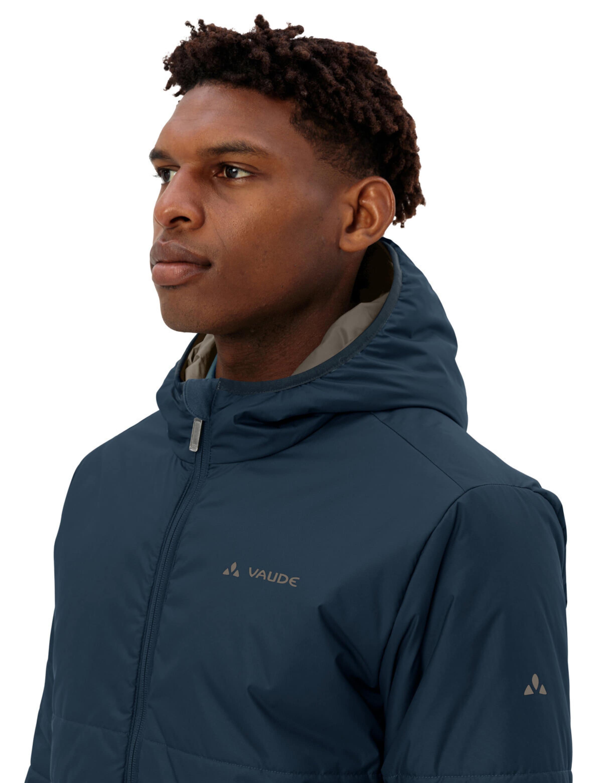 VAUDE Tesino Hooded Jacket in Blau