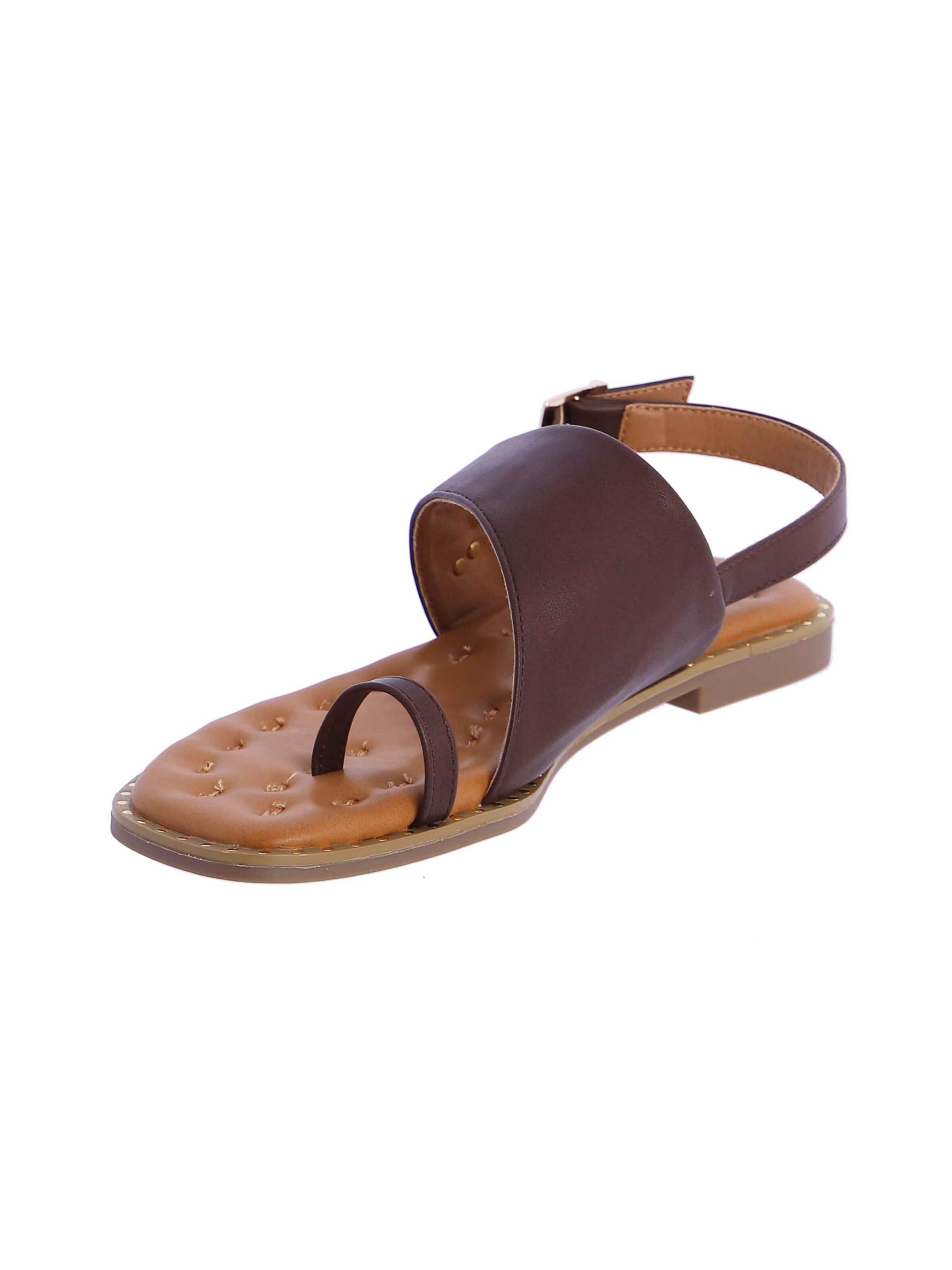 Amichi - Sandalias de dedo en marrón