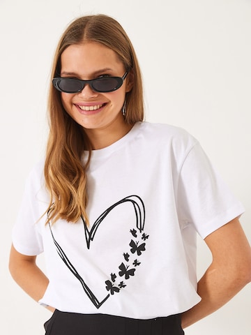 Bianco Lucci Тениска в бяло