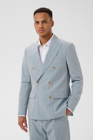 Matinique Comfort fit Business blazer 'Charles' in Blue: front