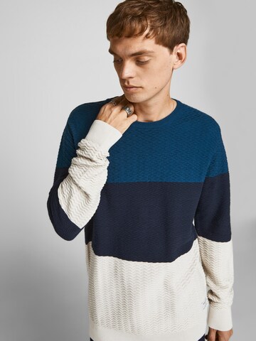 JACK & JONES Pullover 'Lawson' in Blau