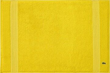 LACOSTE Bathmat 'Le Croco' in Yellow: front