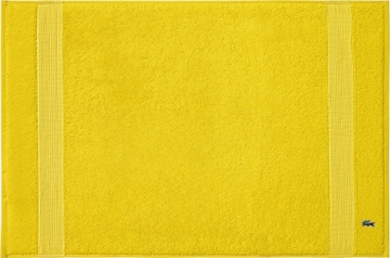 LACOSTE Bathmat 'Le Croco' in Yellow: front