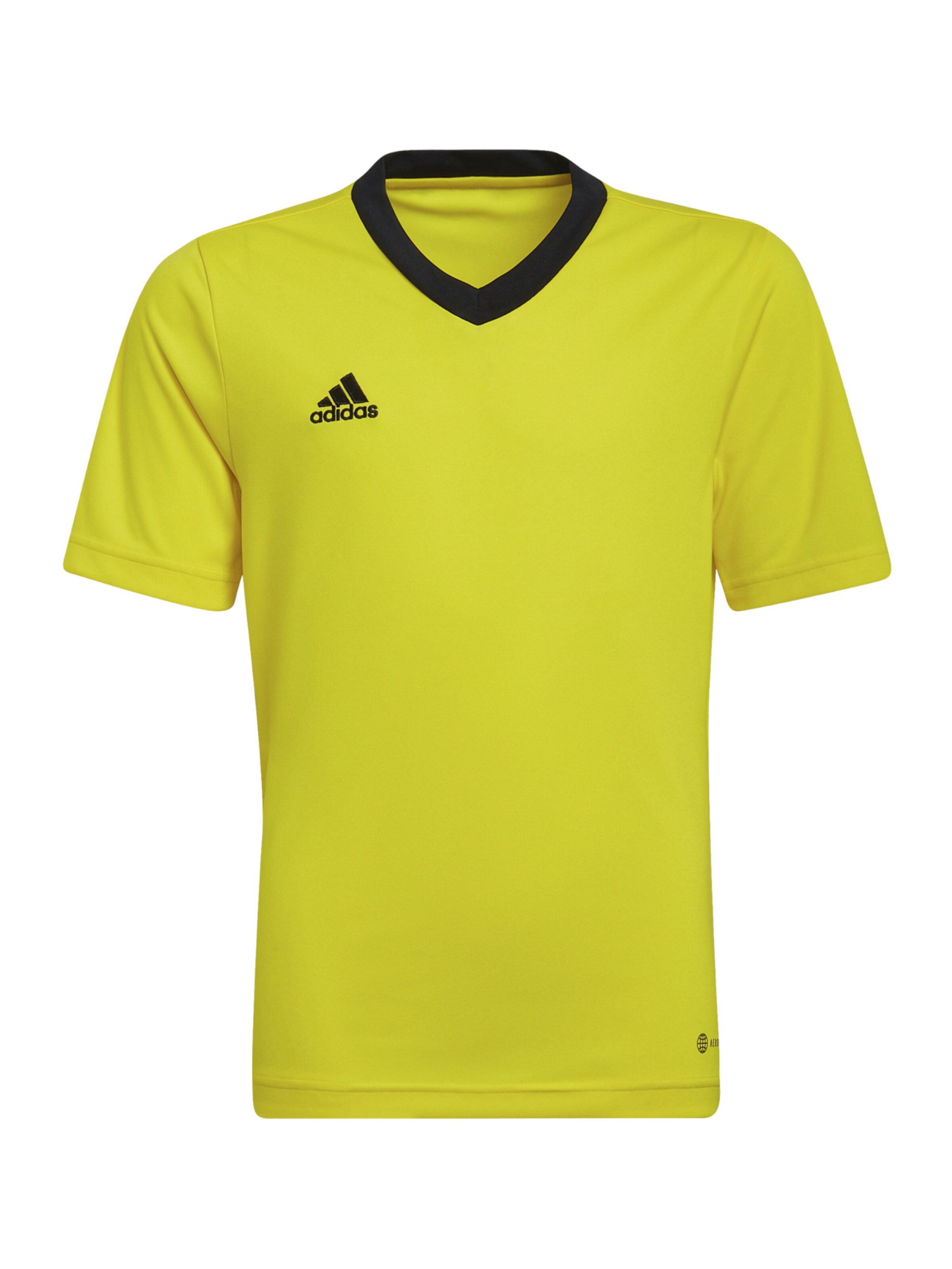 ADIDAS PERFORMANCE Performance Shirt 'Entrada 22' in Yellow: front