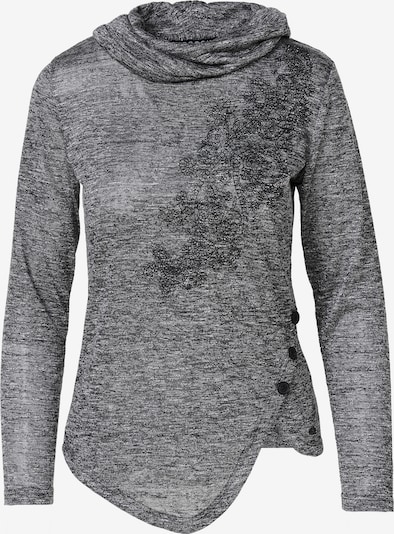 Tricou KOROSHI pe gri / negru, Vizualizare produs