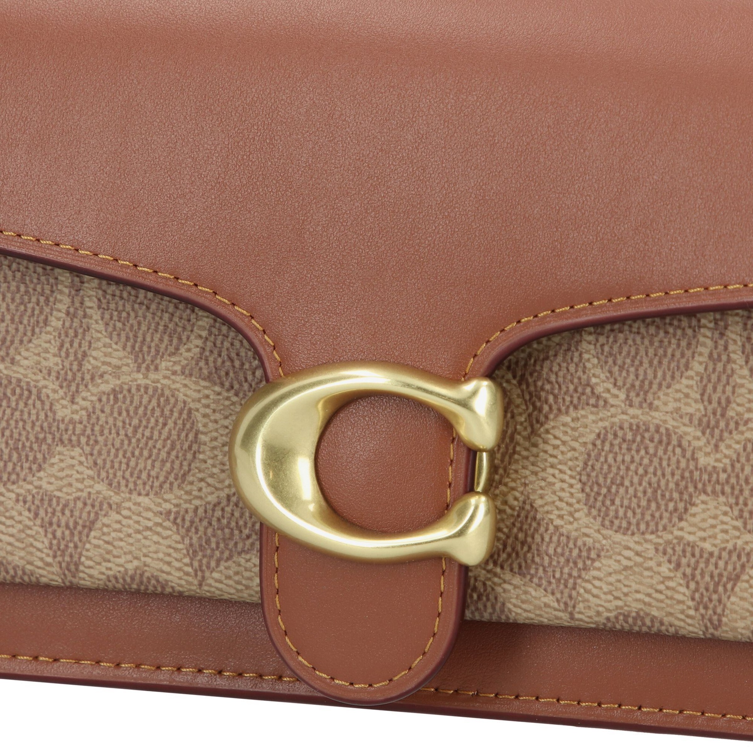 Pochette 'TABBY' COACH en marron