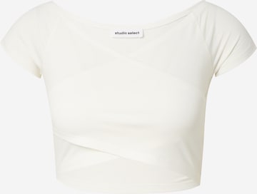 STUDIO SELECT - Camiseta 'Elea' en blanco: frente