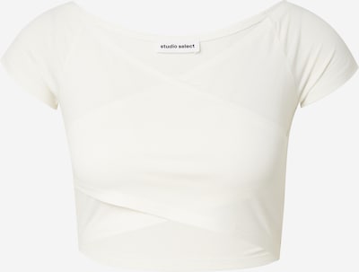 STUDIO SELECT T-shirt 'Elea' en blanc, Vue avec produit