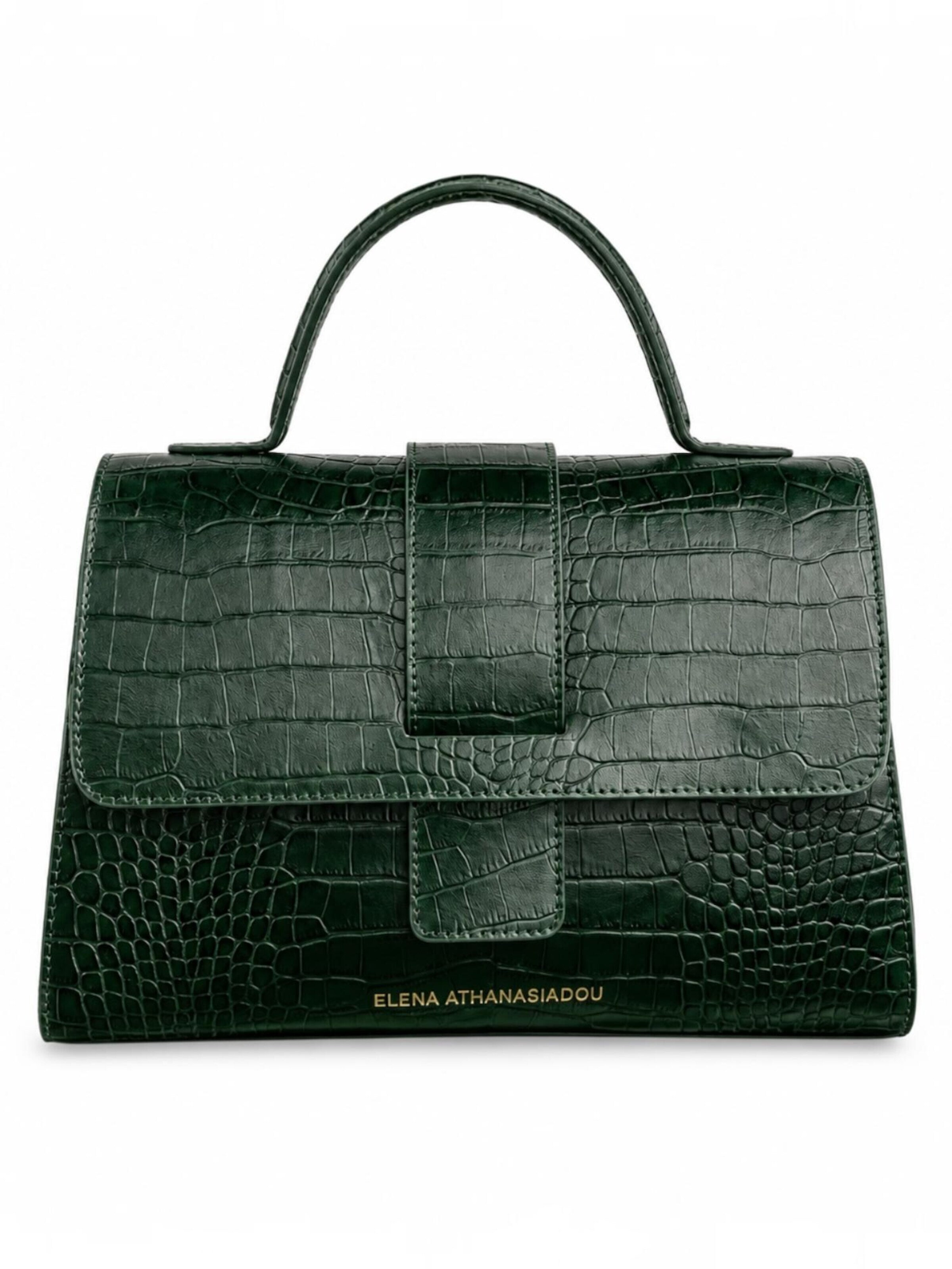 Elena Athanasiadou Handtasche 'Bag Emerald Grace'‌‌‌‌ in Grün: Vorderseite