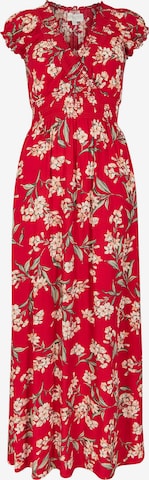 Apricot Dress in Red: front