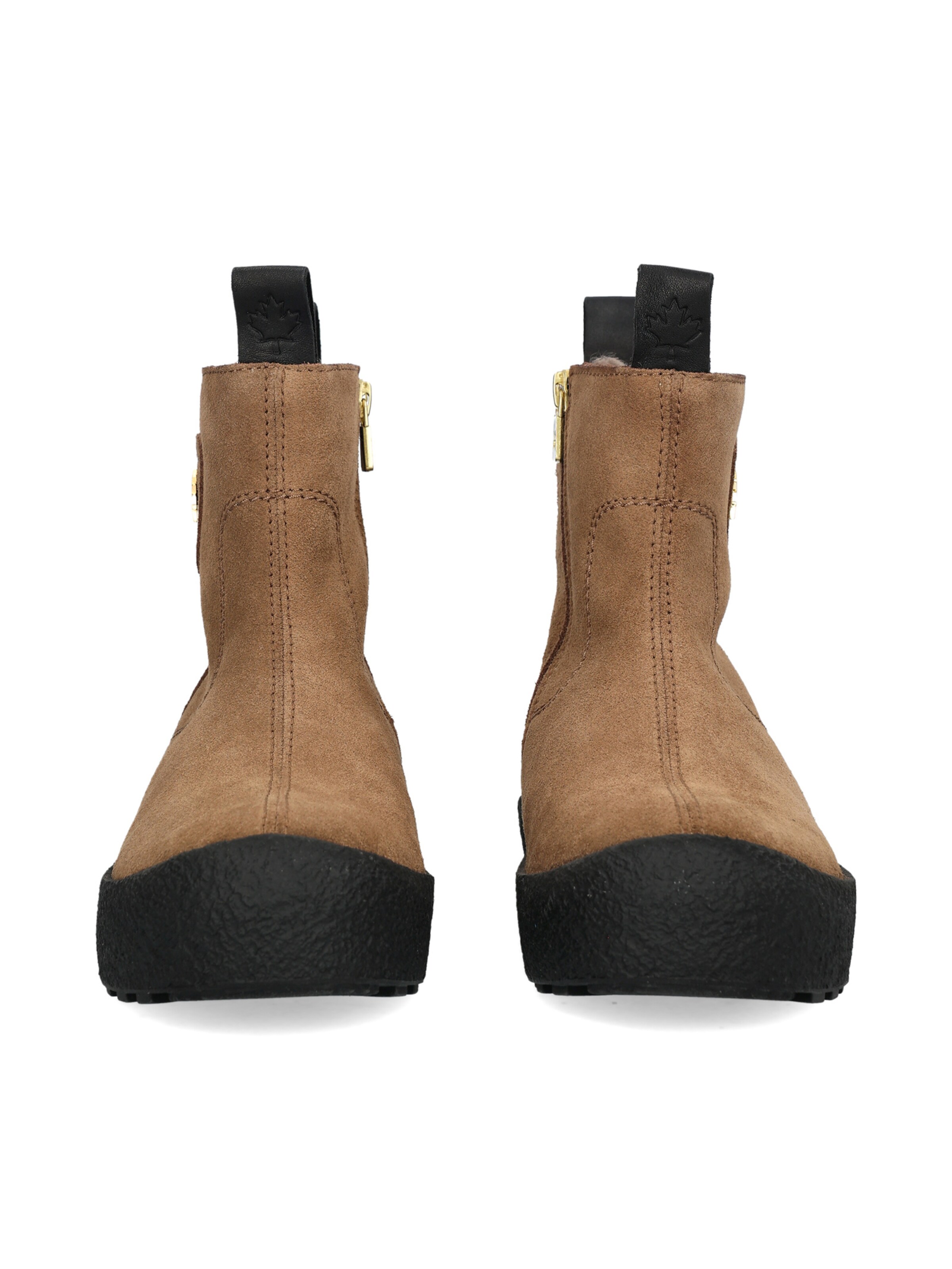 Bottines 'QUEBEC ' CANADA SNOW en marron