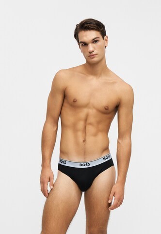 BOSS Slip in Black: front