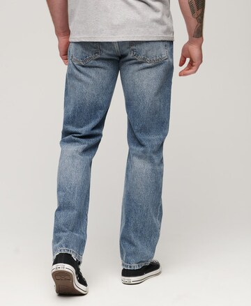 Superdry Regular Jeans in Blauw