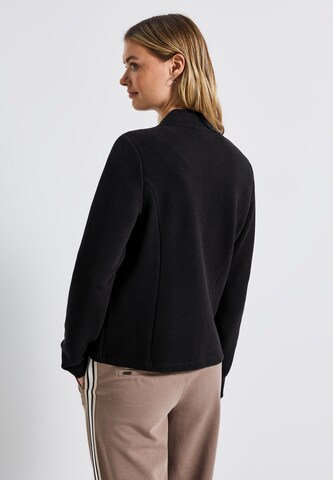 STREET ONE Blazer 'Jacquard' in Schwarz