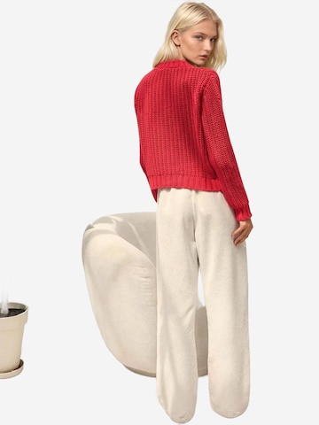 Hiccup Gebreid vest in Rood