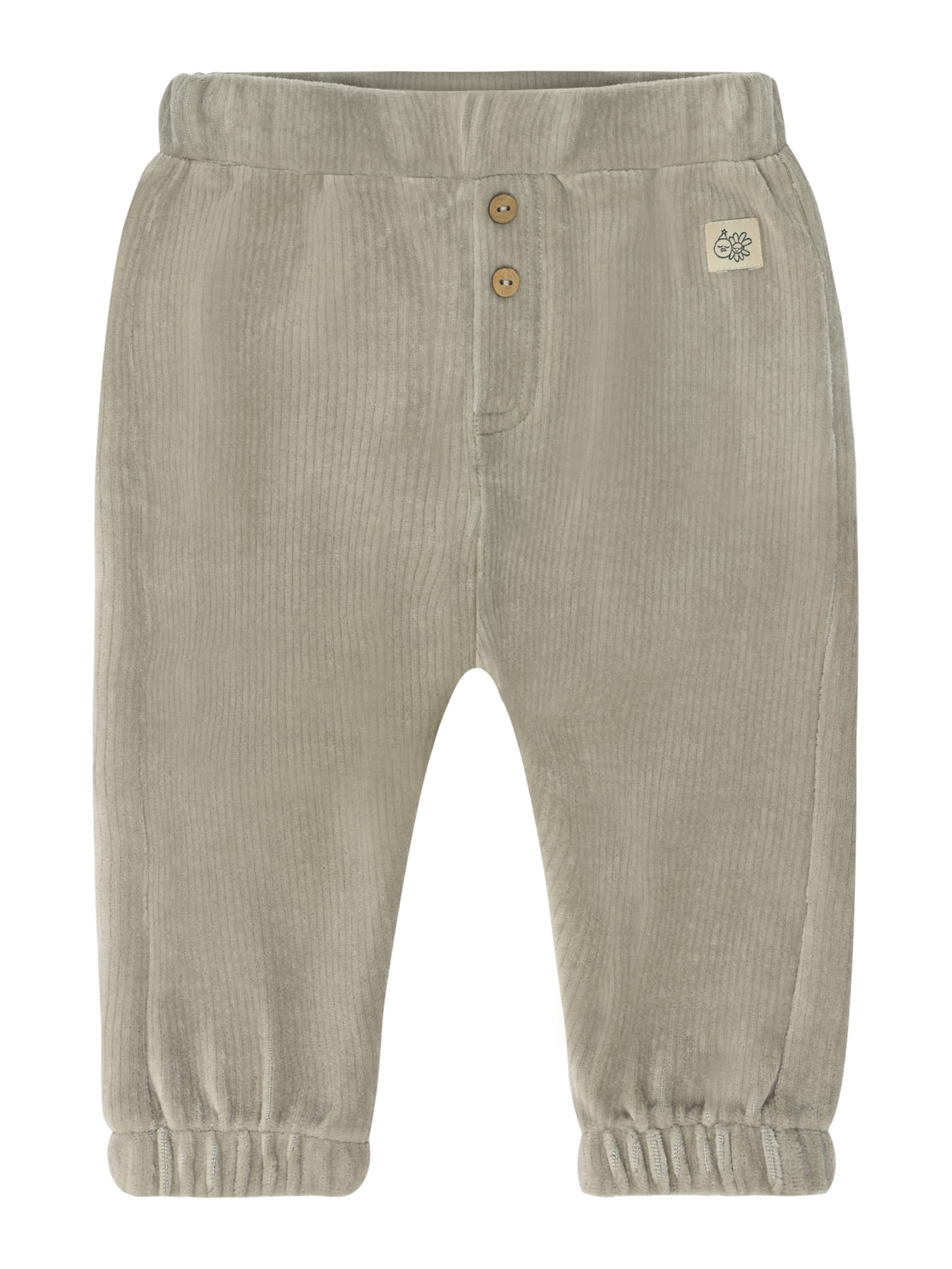 Hust & Claire Tapered Broek 'Gus' in Grijs: voorkant